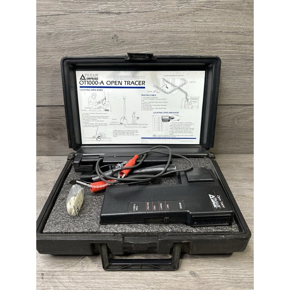 Pasar Amprobe OT1000-A Open Tracer Kit with Case